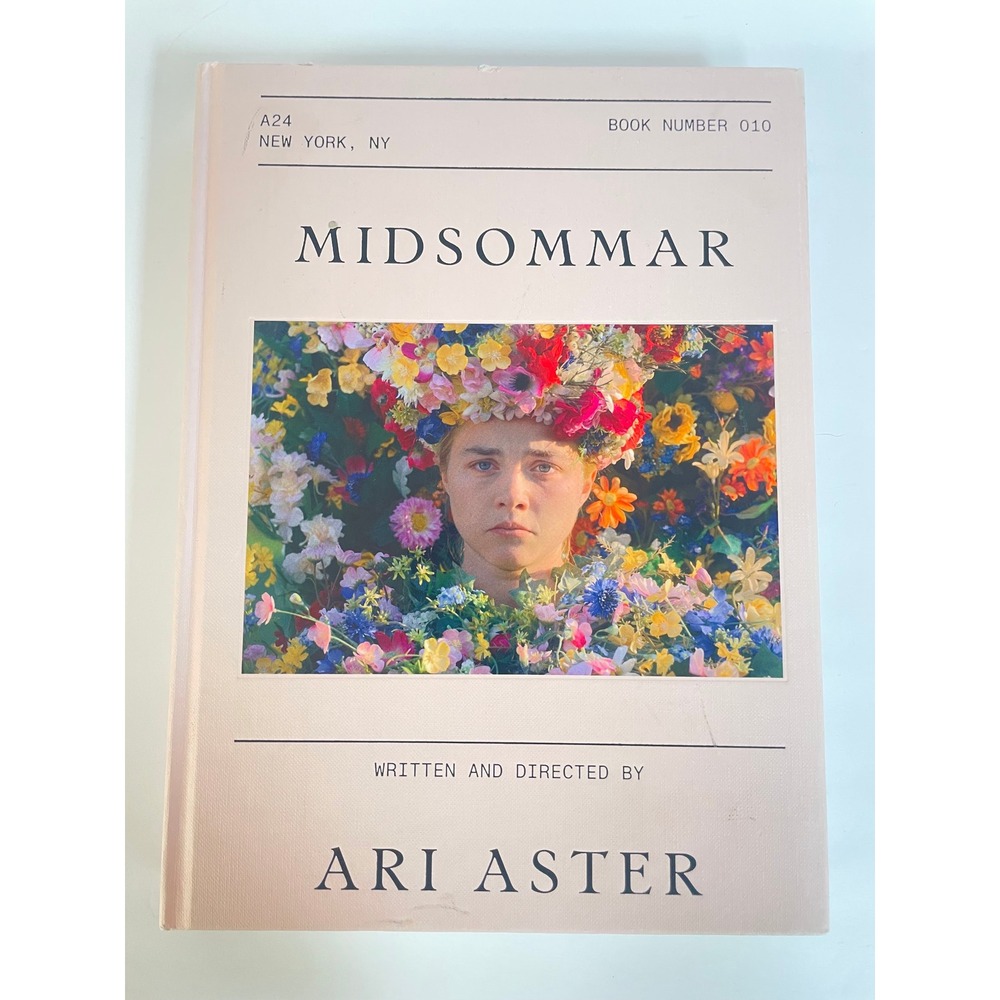 A24 Midsommar Screenplay Book Ari Aster Pink HC Collector Edition Book 010